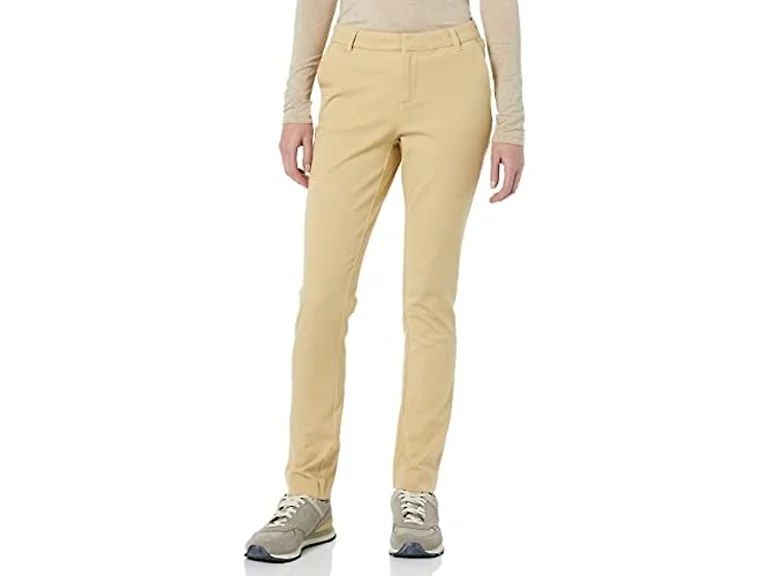 Amazon Essentials Women (20) Bi-stretch Pant Tan