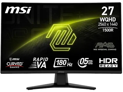 MSI 27" QHD Curved Monitor | MAG 274CQFB E18
