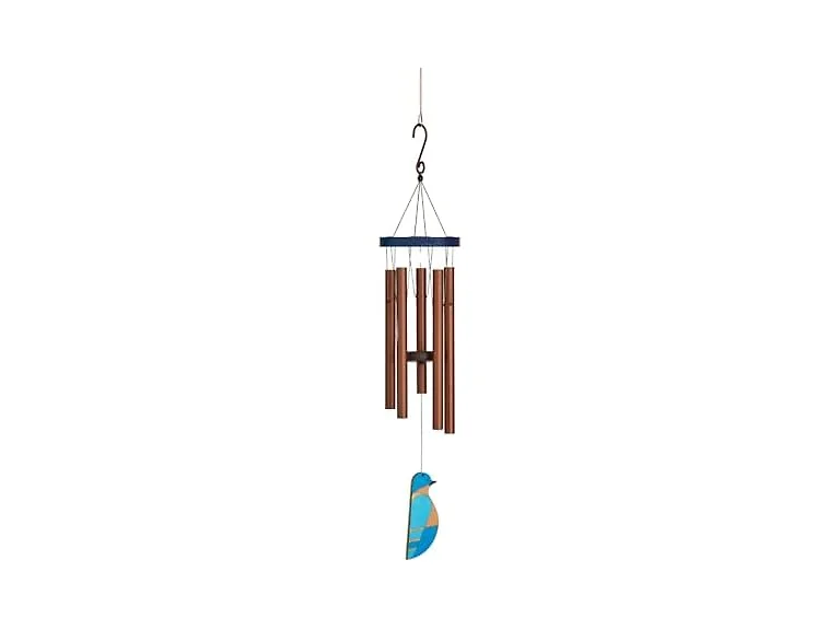 Red Carpet Wind Chimes Bluebird 36in