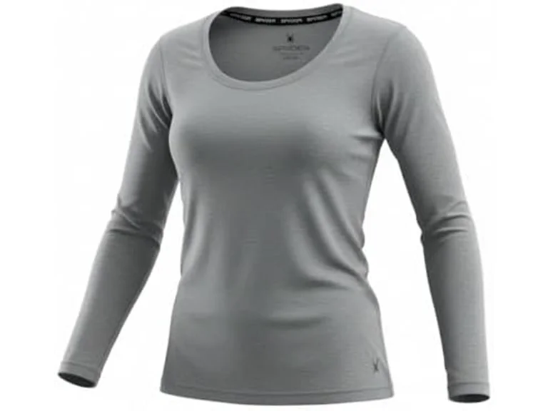 Spyder Women Micro French Terry Long Sleeve Top