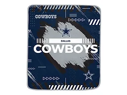 NFL Team Modern Logo Blanket - Dallas Cowboys