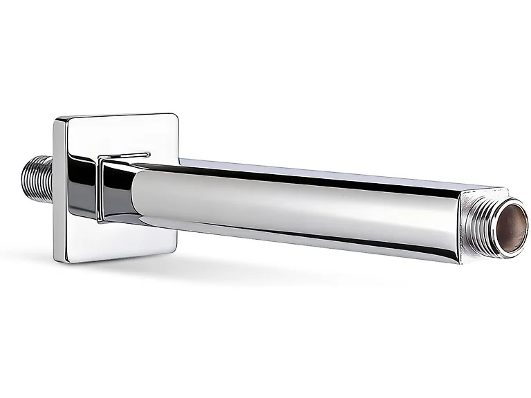 SUPPLYGIANT 10" Straight Ceiling Mount Shower Arm- Chrome