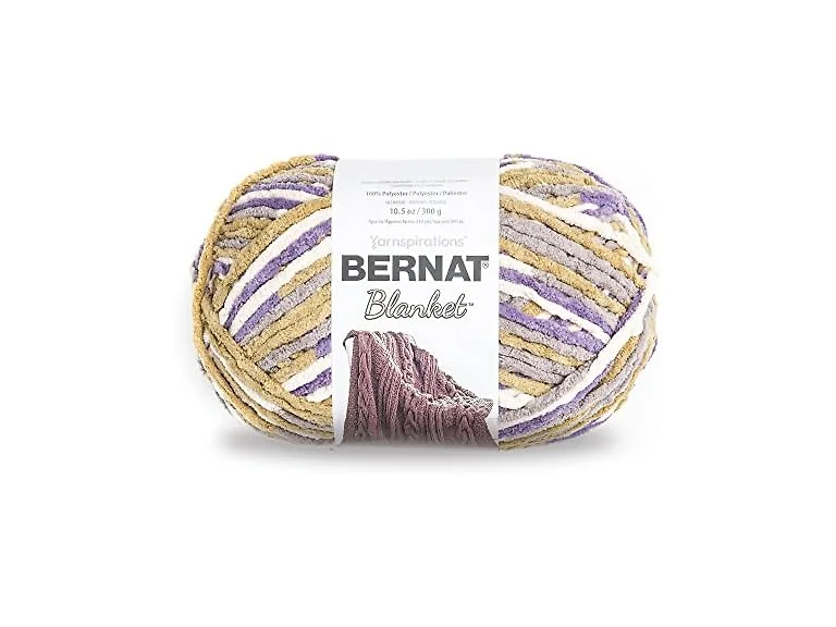 Bernat Blanket Yarn, Lilac Bush