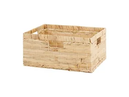 Set of 2 Wicker Basket With Handles