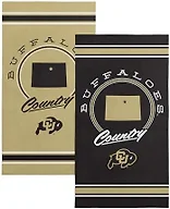 Colorado Buffaloes NCAA Homebreak Beach Towel 2 Pack 30 x 60 Inches