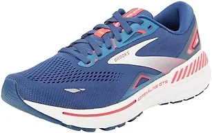 Brooks Adrenaline GTS 23 Women's Shoes, Blue/Raspberry/White, 11