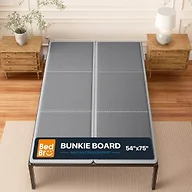 BedBro Bunkie Board Full 10mm (54" x 75") – Gray Under Mattress Support, Anti-Sag & Noise-Free, Breathable Low Profile Bed Board for Metal Frame, Slatted Beds& Platform