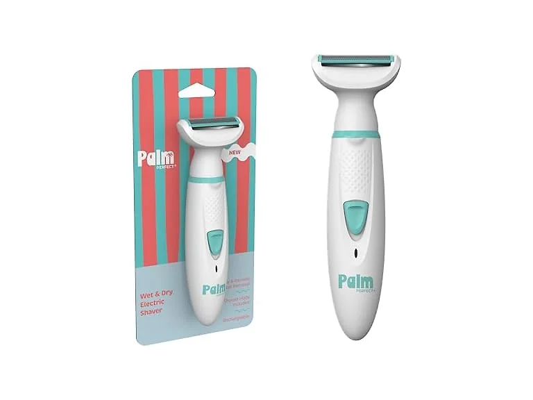 PalmPerfect Rechargeable Womens Shaver White