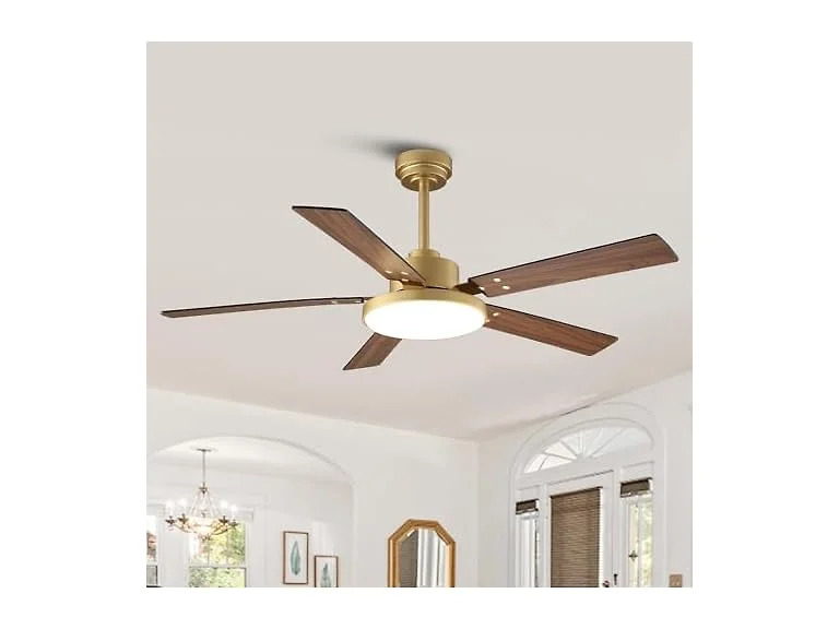 Parrot Uncle Ceiling Fan w/ Light & Remote, 52 Inch