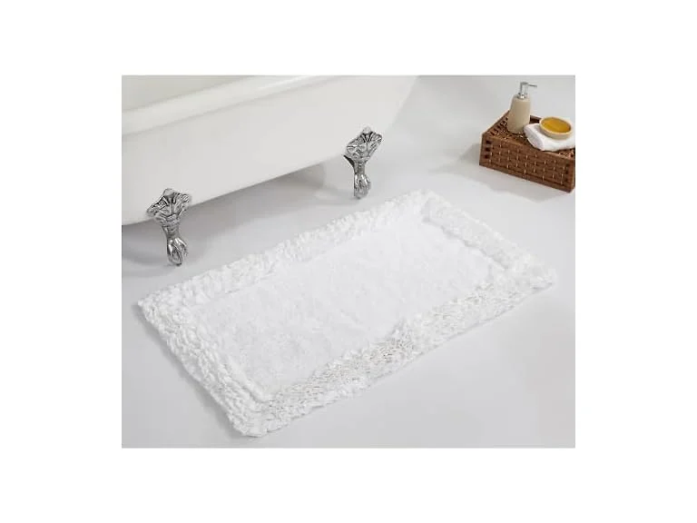 Better Trends Bathmat 100% Cotton Non-Slip Washable Rug