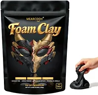 MEARCOOH Modeling air Dry Foam Clay Black Cosplay Magic Clay 100g (3.53oz)