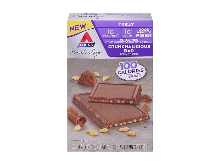 Atkins, Diet Treats Crunchalicious Bar,