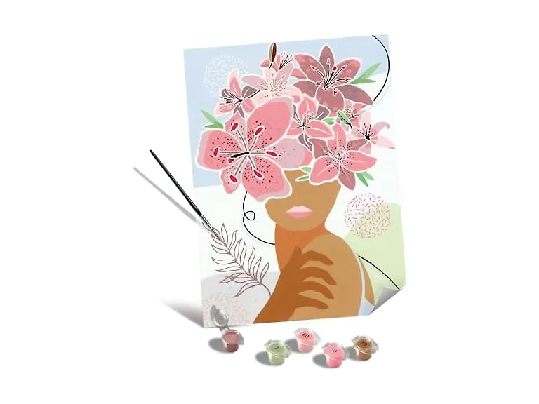 Ravensburger Relax CreArt Flowers My Mind DIY Kit