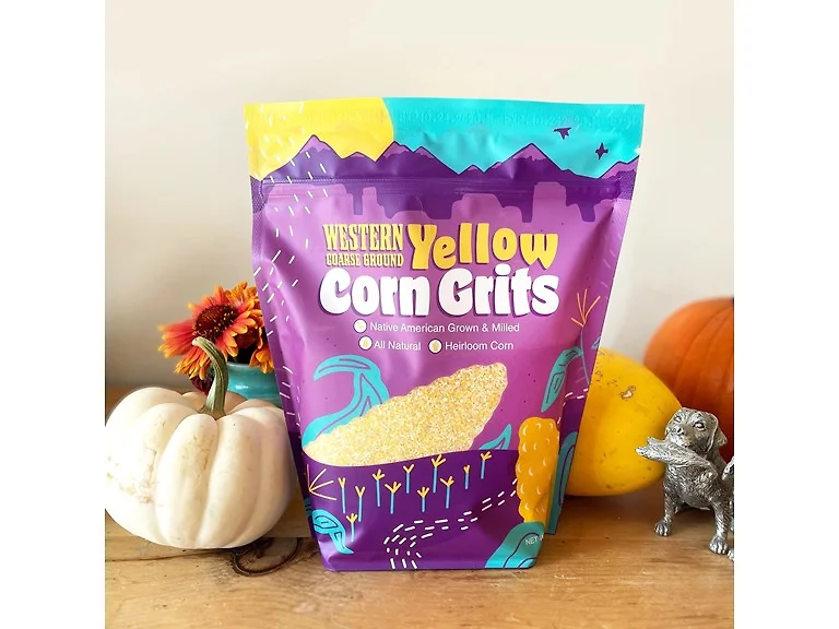 3lb Western Blue Corn Grits