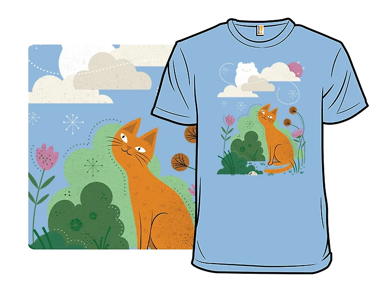 Cat Looking at Clouds