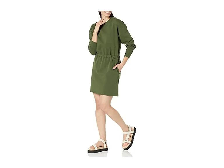 Amazon Essentials Women Knit Waisted Dress