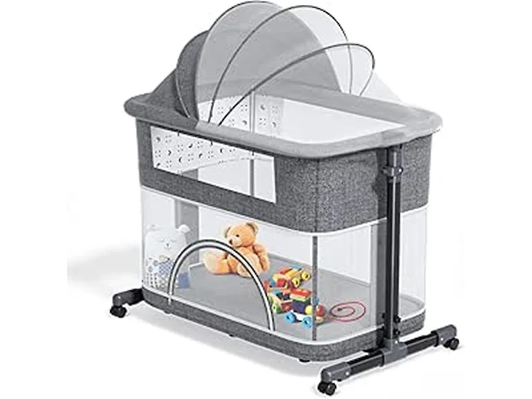 3-in-1 Baby Bassinet Bedside Crib