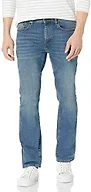 Amazon Essentials Men's Jeans, Slim Fit Stretch, Bootcut - Discontinued Colors, Medium Blue Vintage, 42W x 29L
