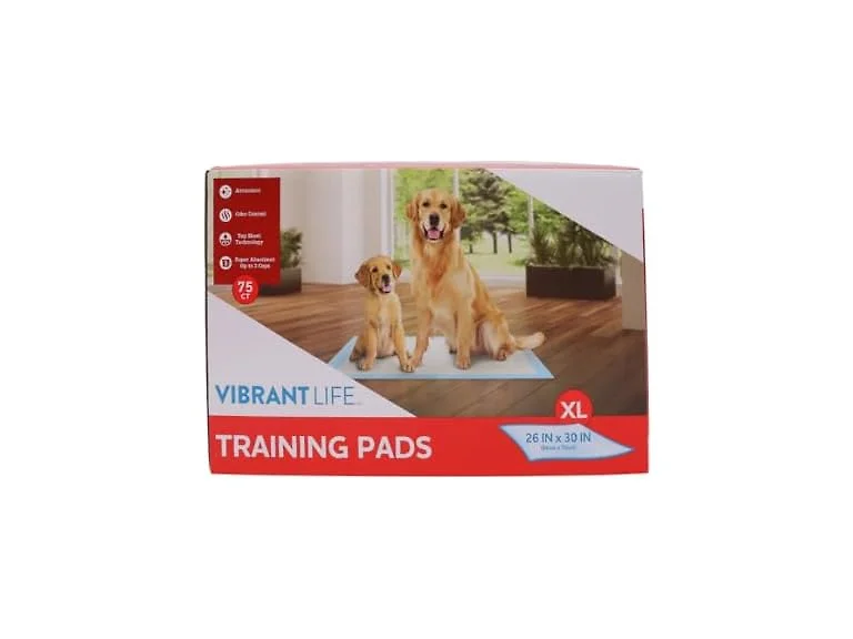 Vibrant Life XL Training Pads, 26" x 30", Sup