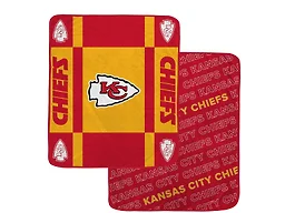 NFL Team Reversible Soft Blanket - Kansas City Chiefs