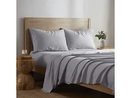 Herringbone Twill 4 Pc Cotton Sheet Set