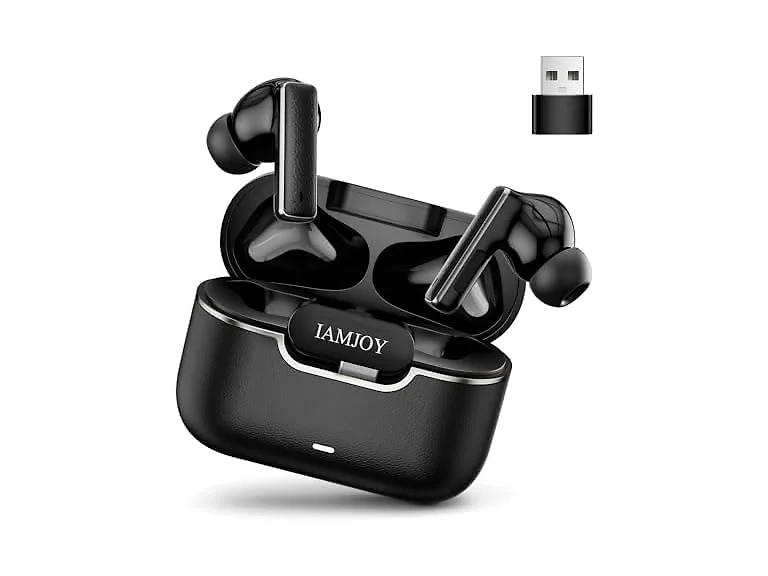 IAMJOY Gaming Earbuds ANC 2.4GHz & BT
