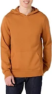 Amazon Essentials Men's Relaxed-Fit Hoodie Sweater, Caramel, Large