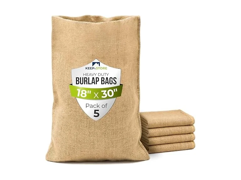 Keep N Store Burlap Storage Bags 18 x 30
