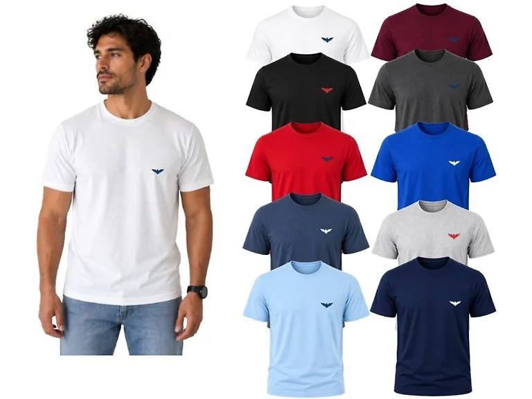 Pacific Eagle {5PK} Men's Short Sleeve T-Shirts