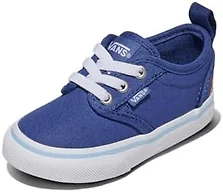 Vans Kids' Atwood Shoe, Embroidery True Navy, 3.5