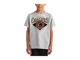 Junk Food NBA - Cleveland Cavaliers - Court Classic - Officially Licensed Youth Short Sleeve Fan Tee for Boys and Girls