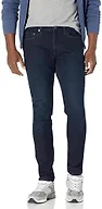 Amazon Essentials Men's Skinny-Fit Stretch Jean - Discontinued Colors, Blue Over Dye, 28W x 28L