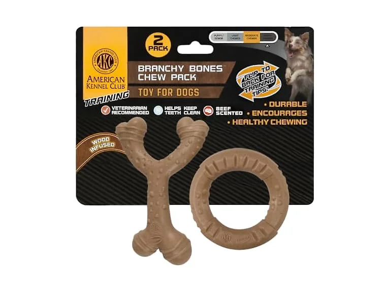 American Kennel Club 2 Pack Training Dog Chew Toy