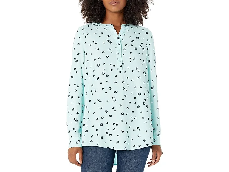 Amazon Essentials Women (L) Popover Blouse Shirt