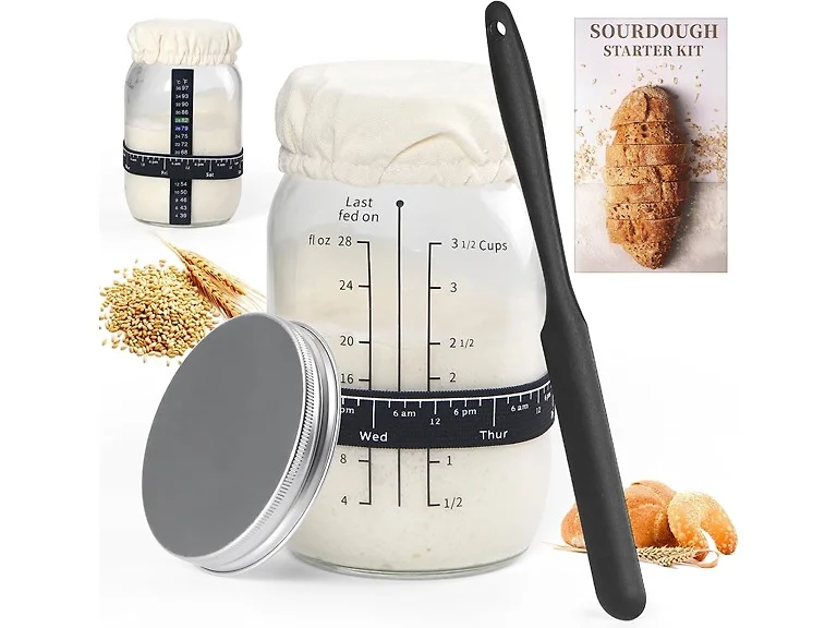 ROLIOUMEN Sourdough Starter Kit