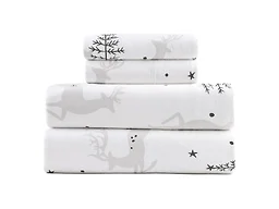 1296FLCHRDRTurkish Cotton Flannel Sheet S