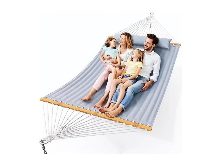 Everyfun Double Hammock with Spreader Bar
