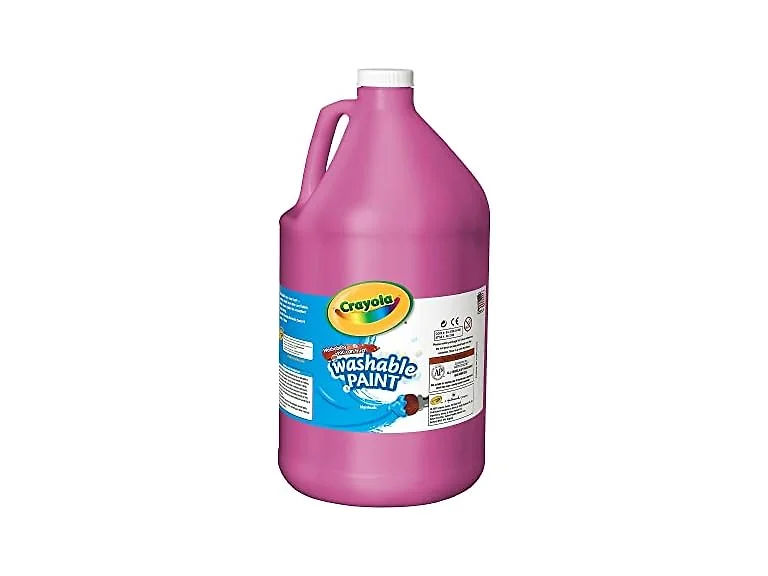 Crayola Washable Paint, Magenta, 1 Gal Bottle