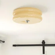 Nordic Round Semi Flush Ceiling Light