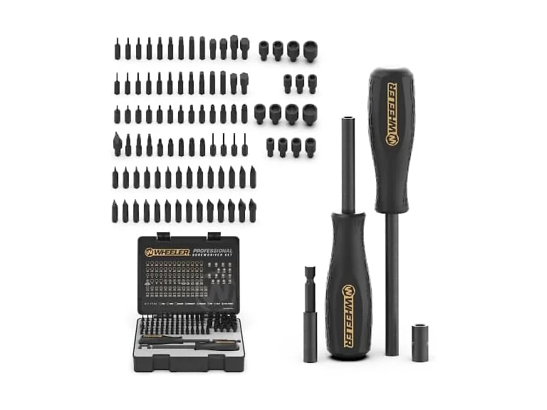 Wheeler 100-Pcs Screwdriver Set