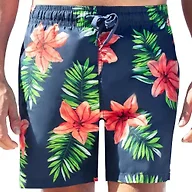 Kanu Surf Men's Monaco Swim Trunks (Regular & Extended Sizes), Kala Navy, 5X
