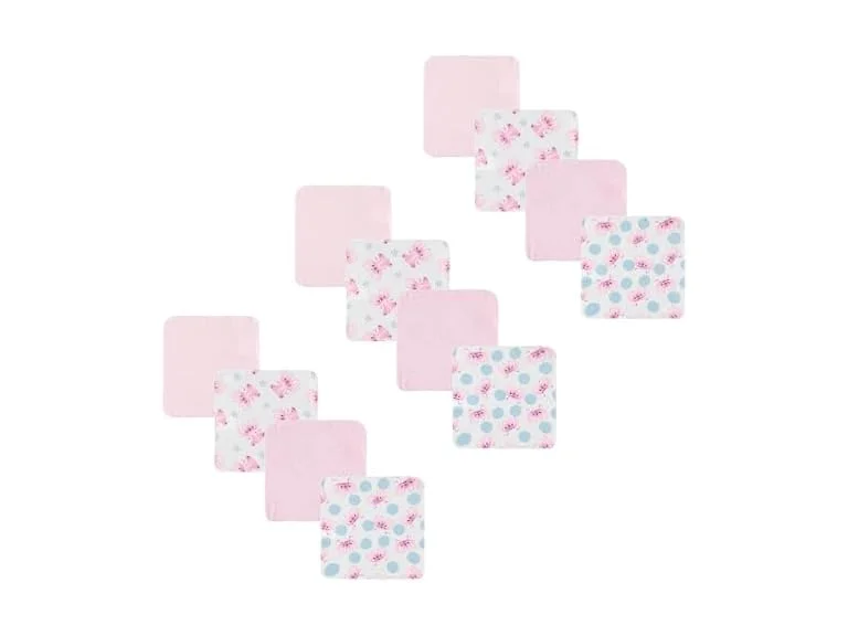 Disney Baby Washcloths 12 Pack – Ultra Soft Baby Wash Cloth