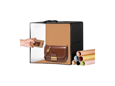 Photo Studio Light Box, 12" x 12", 3000-5600K