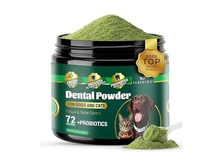 Yabercha Probiotic Dog Dental Powder