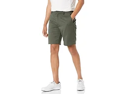 Amazon Essentials Men's Slim-Fit Stretch Golf Shorts, Olive, 34