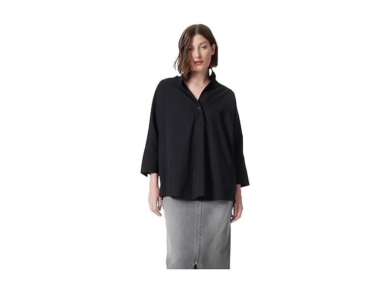 DEE Ocleppo Women Hailey Stand Collar Shirt