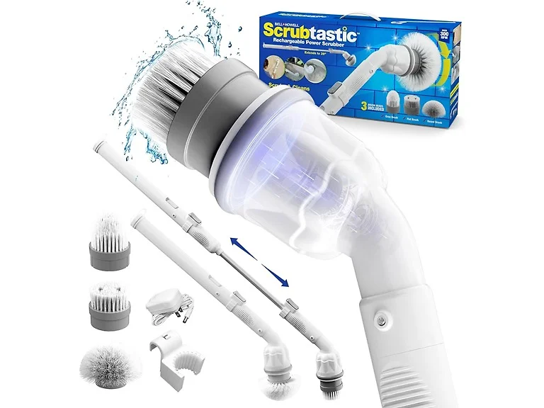 1 or 2-PK Electric Spin Scrubber