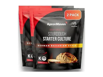 2Pk Premium Sourdough Starter- German Bavarian