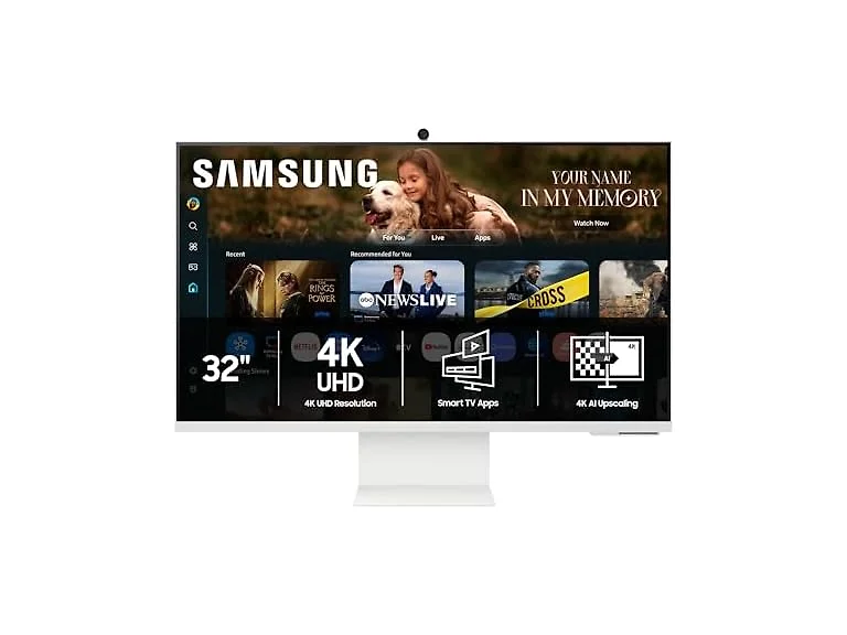 Samsung 32" UHD Monitor | LS32FM803UNXZA (Open Box)