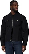 Amazon Essentials Men's Cotton Canvas Zip-Front Trucker Jacket 